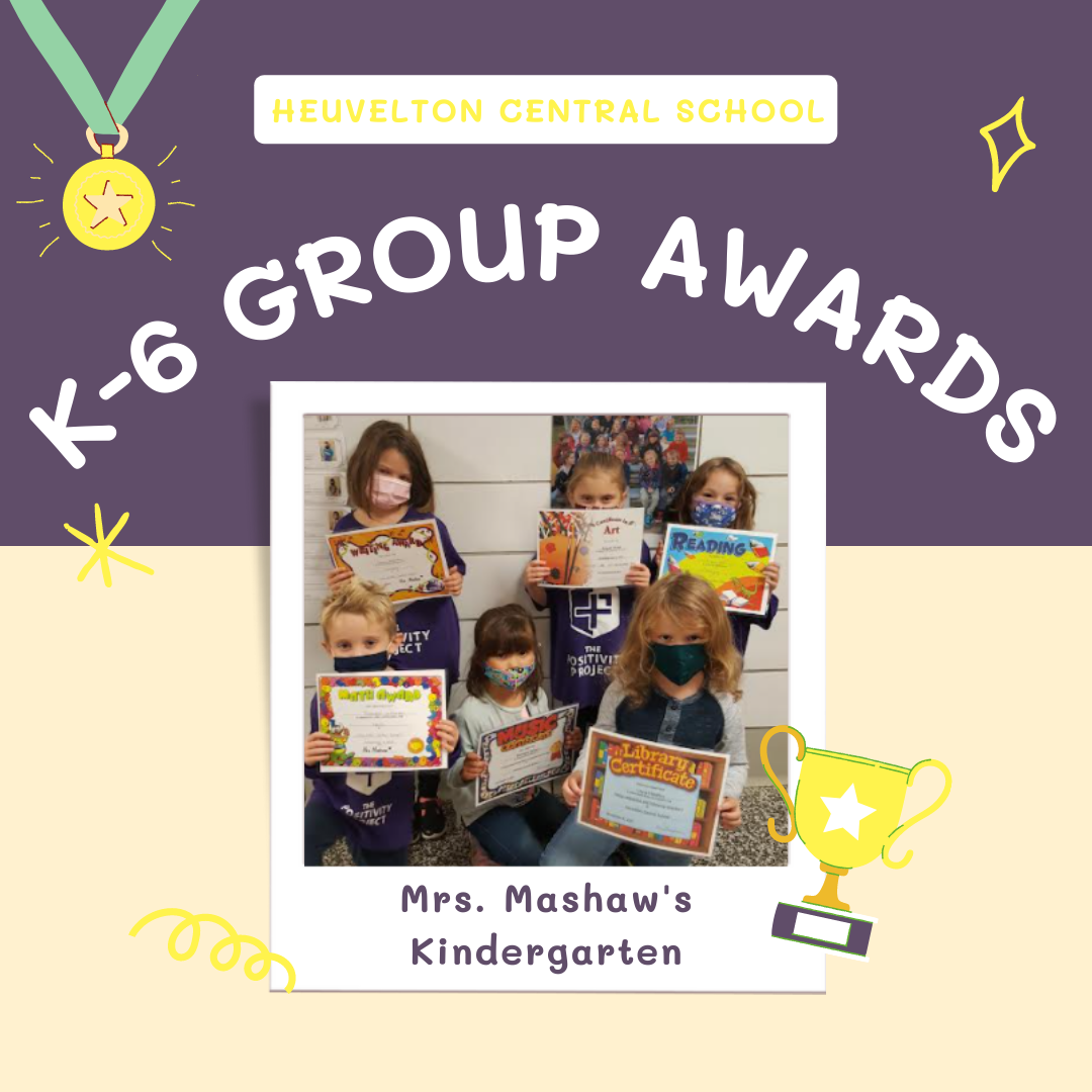 kindergarten award winners