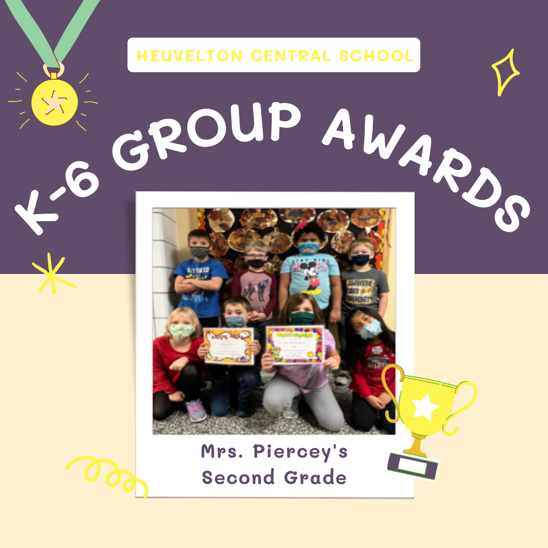 Second Grade Award Winners